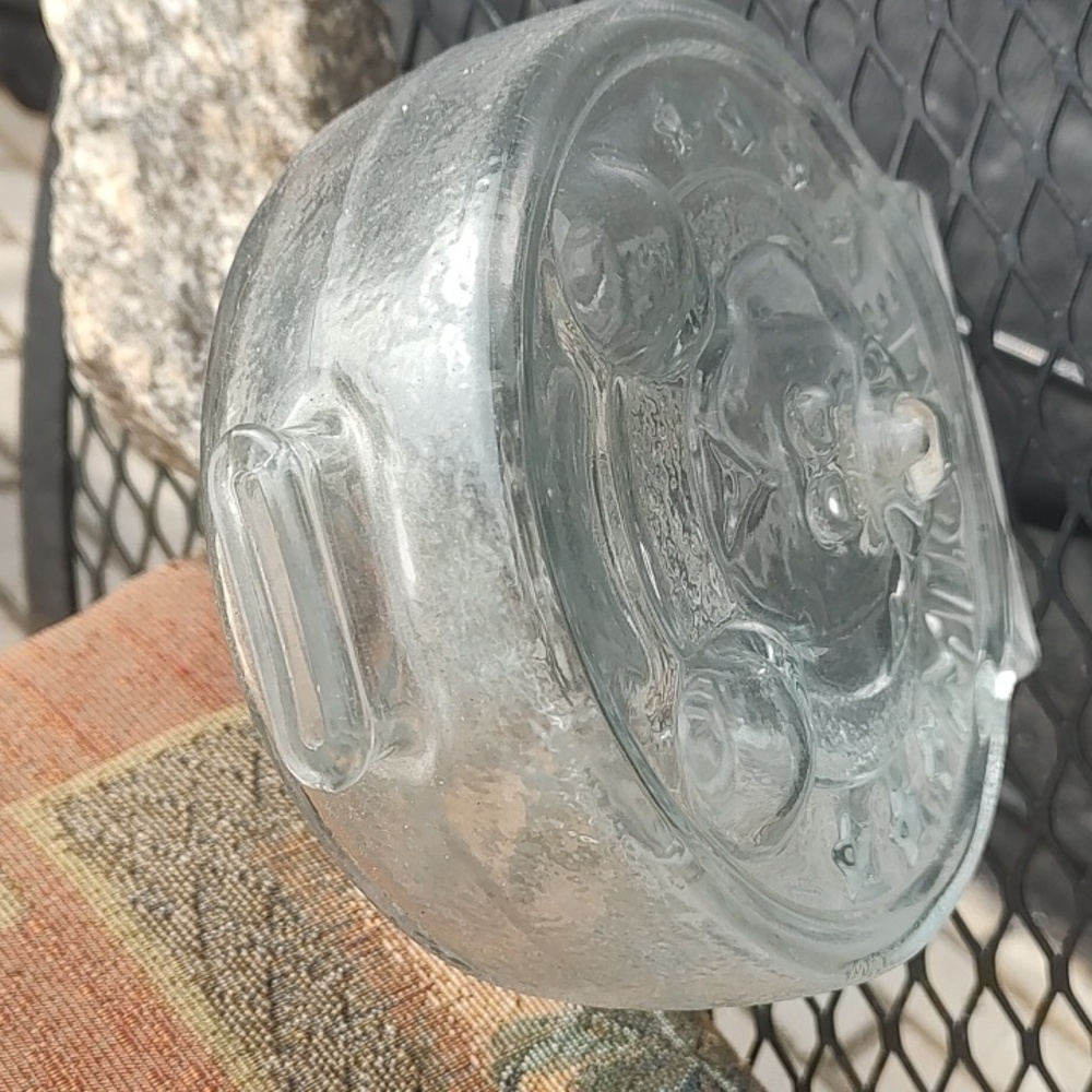 Minnie/Mickey 🐭 Clear Glass Piggy Bank Jar - Picture 6 of 8